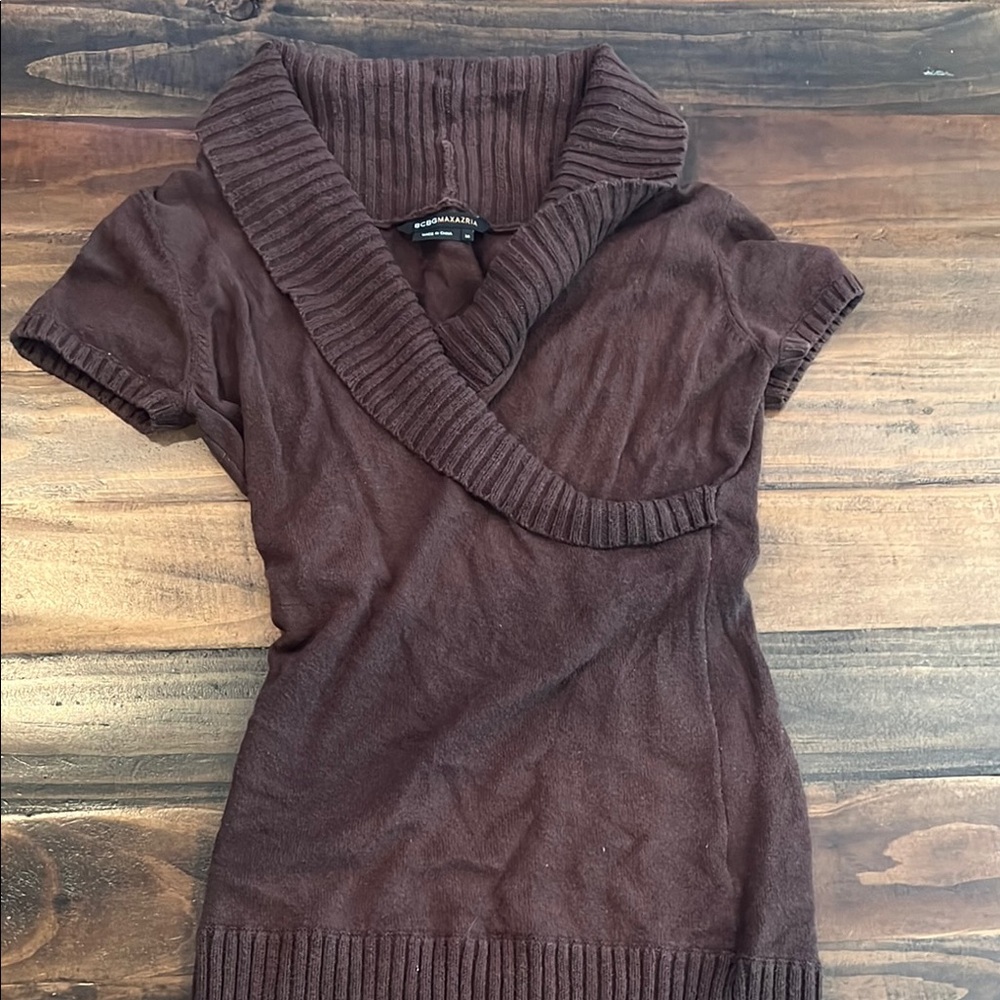 BCBGMaxAzria Brown Sweater